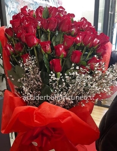 Fascio di 50 Rose Rosse  ex