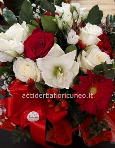 Bouquettò Bianco e Rosso